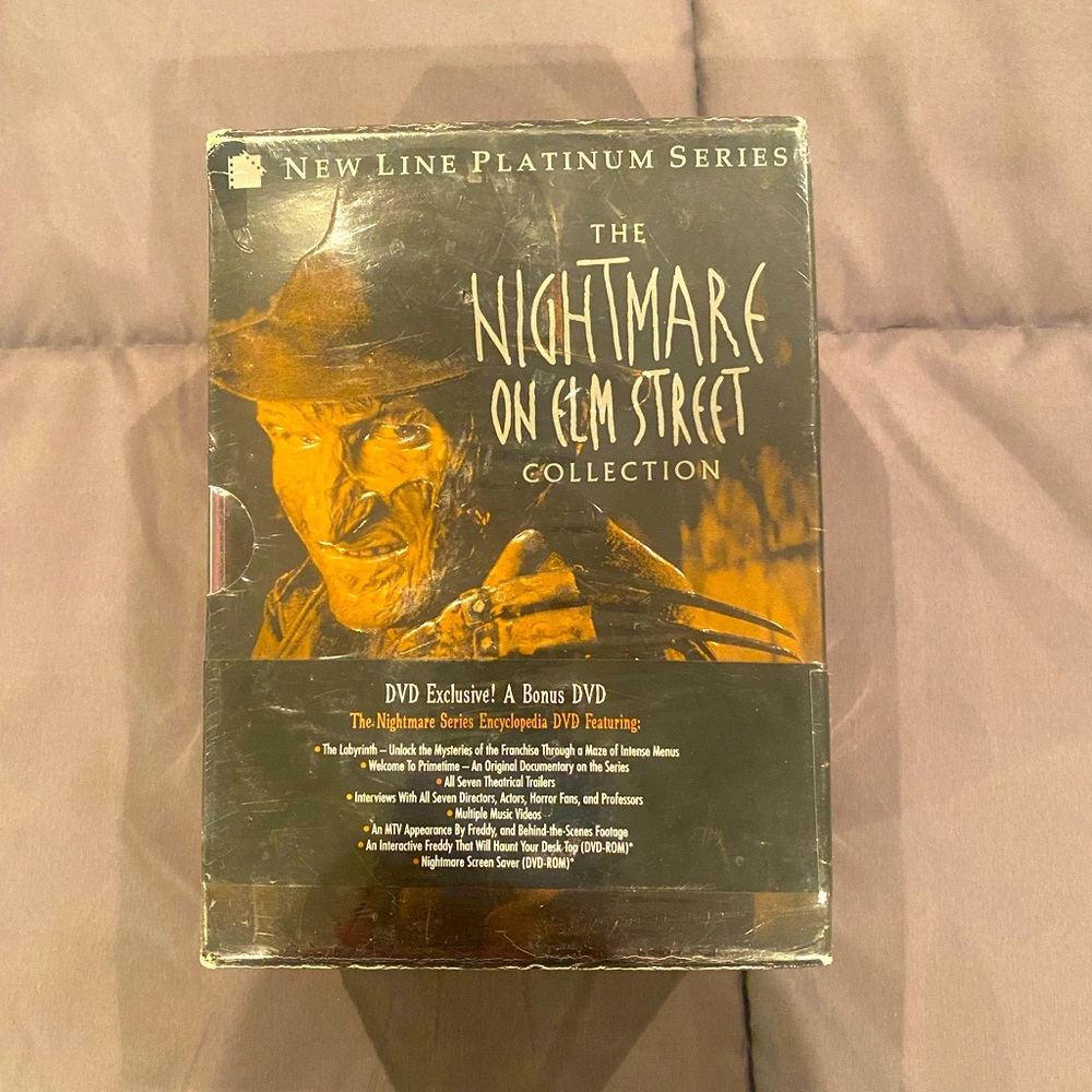 New never opened The Nightmare on Elm Street DVD set